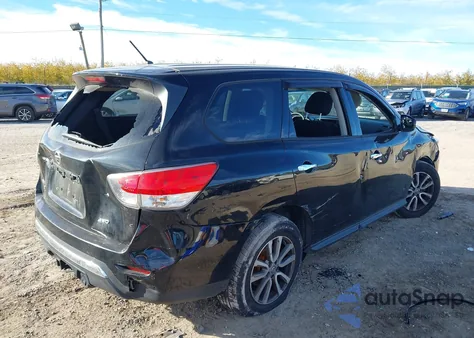 2014 Nissan Pathfinder S z USA, uszkodzony, nr VIN 5N1AR2MM3EC728464